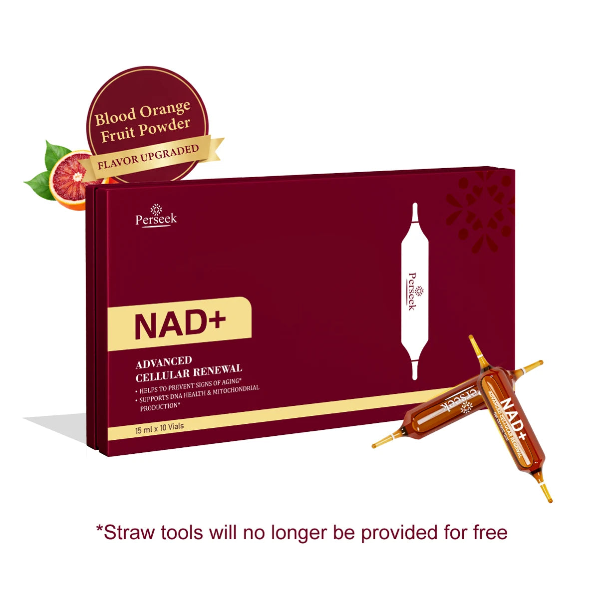 Perseek NAD+ Advanced Cellular Renewal Liquid – 1,200 mg