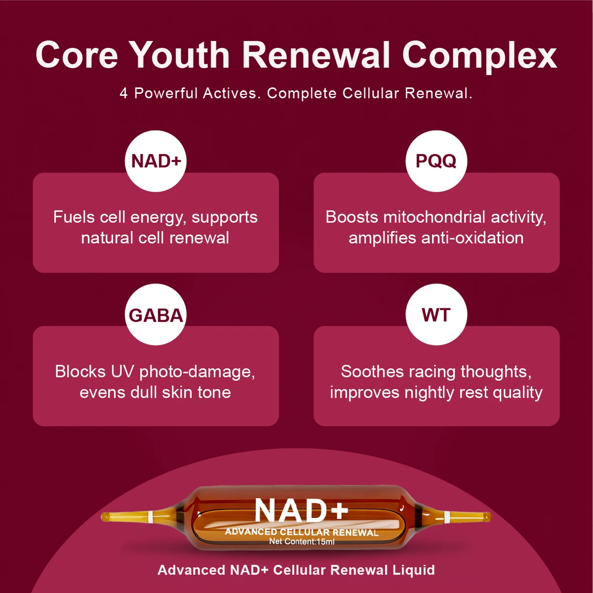 Perseek NAD+ Advanced Cellular Renewal Liquid – 1,200 mg