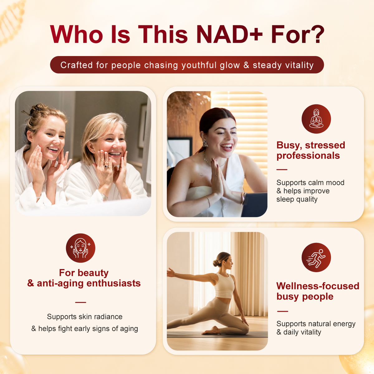 Perseek New NAD+ Advanced Cellular Renewal - 1200mg NAD+